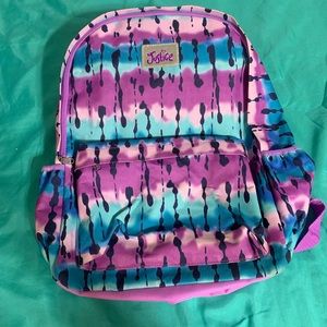 Colorful justice backpack